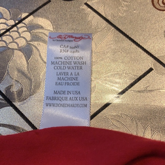 Ed Hardy Christian Audigier Tee Shirt loop - Picture 6 of 6